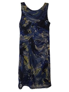 Adrianna Papell Stretch Monet Floral Sheath Dress